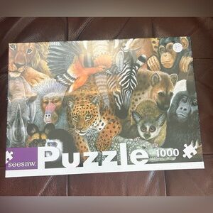 Animal Collage Puzzle - 1000 Pieces